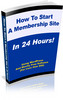 Thumbnail How To start A Membership Site In 24 Hours !