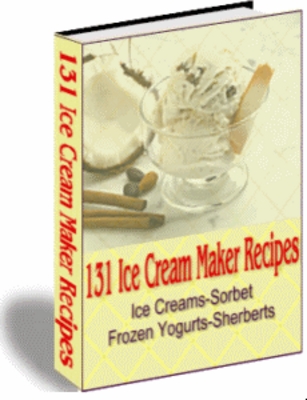 Product picture 131 Ice Cream Maker Recipes !