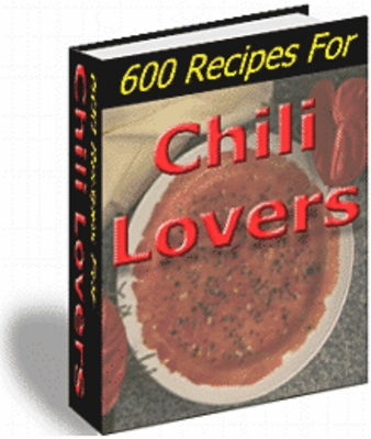 Product picture 600 Recipes For Chili Lovers !