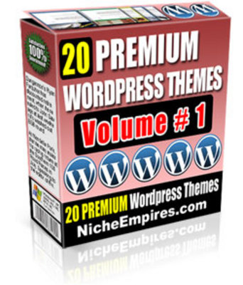 Product picture 20 Premium Wordpress Themes Vol 1 !