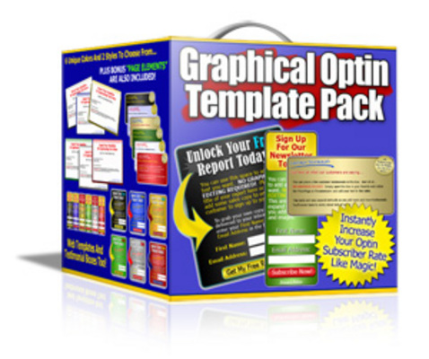 Product picture Graphical Optin Template Pack !