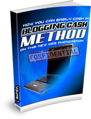 Product picture Blogging Cash Methods Vol 1 & Vol 2 !