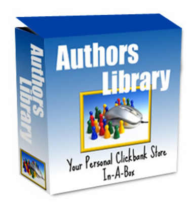 Product picture Authors Library - Your Personal Clickbank Store In-A-Box !